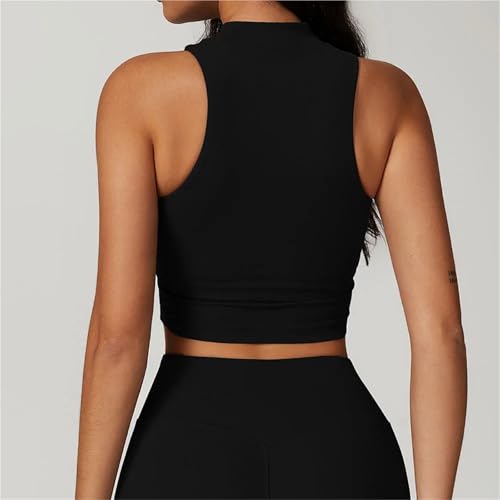 Camiseta sin mangas y top de pilates transpirable con soporte de gimnasio 5