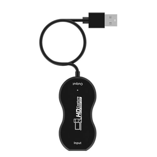 Video Capture Card, HDMI to USB 1080P Adapter Audio Recorder for Windows XP/Vista/ 7/8/ 10, for Linux, for Mac