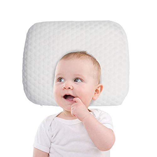 Toddler Kids Pillow with Pillowcase,Soft Latex Baby Childrens Pillows 10X12 for Girls Boys