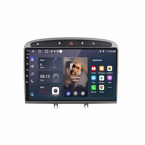Navegador GPS 2 DIN para Peugeot RCZ 308 y 408 con Pantalla Táctil de 32GB y Bluetooth