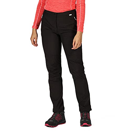 Regatta Damen Regatta Women's Highton Waterproof Overtrousers Überhose, Black,