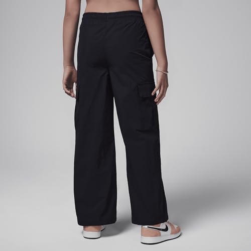 Jordan Big Kids' Double Cargo Woven Pants (45D413-023, Black) Size Medium2