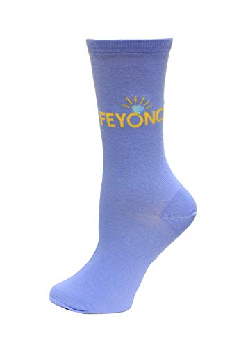Hot Sox Feyonce Socks, Periwinkle, 1 Pair, Women Shoe 4-10