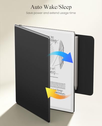 Image of MoKo Case for Remarkable Paper Pure 10.3 inch 2026 with Pen Holder, Black