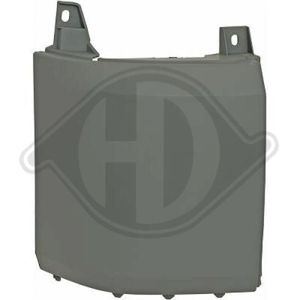DIEDERICHS 2274067 Mostrina Paraurti posteriore Sx Compatibilità con VW Transporter VI Van SGA, SGH Transporter VI Bus SGB, SGG, SGJ California T6 Bus SGC, SGG, SHC Multivan VI SGF, SGM, SGN