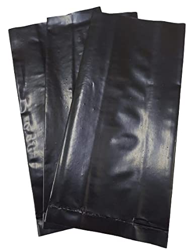 Beauty Tool Polyethylene Nursery Cover, Black, 6x8 inch,(50 Piece) | (Black) |