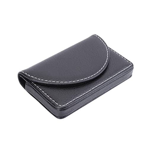 FOMIYES Business Card Case Pu Leather Id Holder Credit Card Case Portable Organizer Elegant