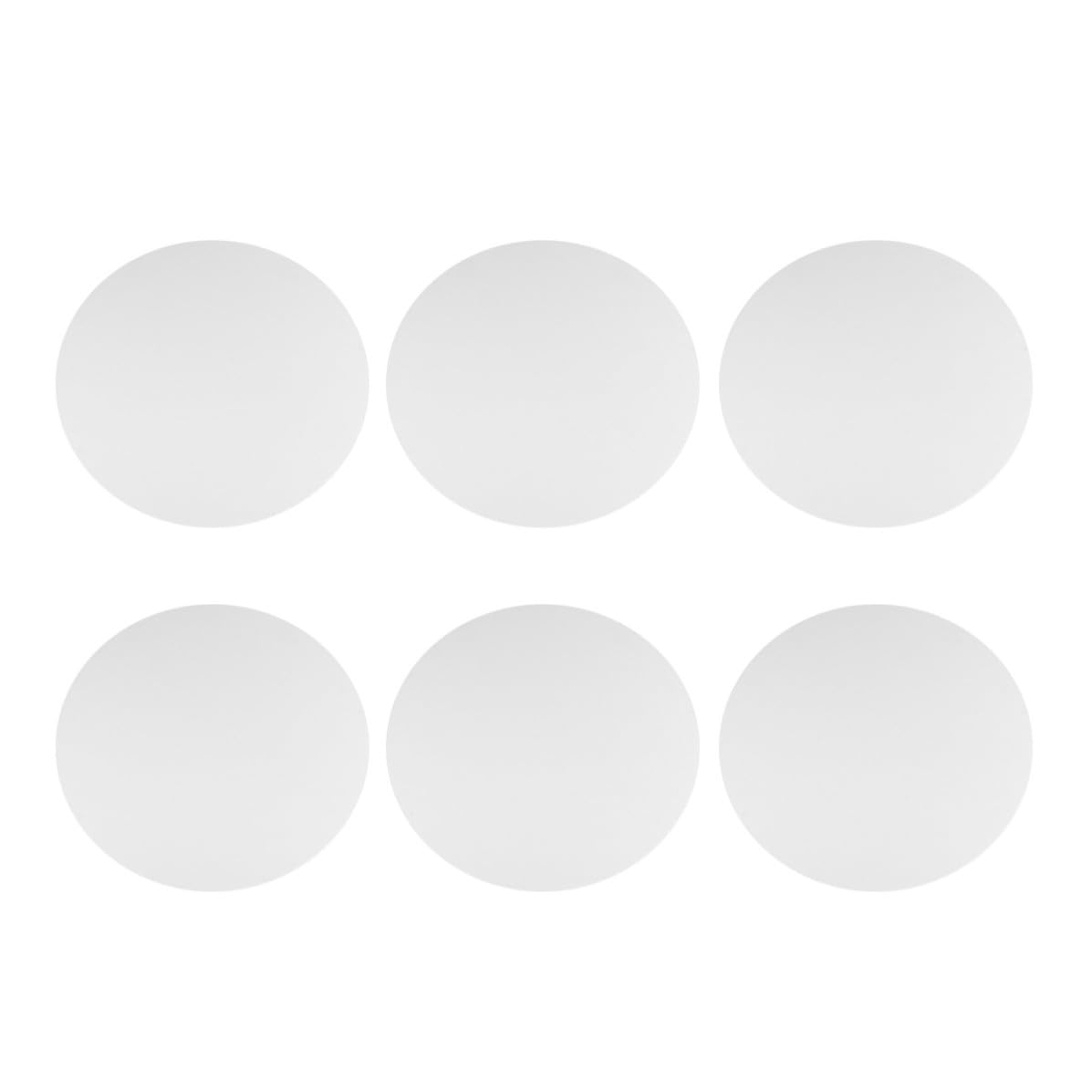 Lienzo blanco redondo de 30cm para tus tardes de pintura DIY y manualidades en casa