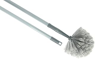Elliott Round Cobweb Brush, Grey, Synthetic Fibres, 150m Extendable Handle
