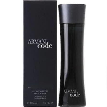 Armani Code Eau De Toilette Spray for Men 125ml | Wood & Lemon Notes, 125ml Bottle, Men's Fragrance, EDT Spray-image-0