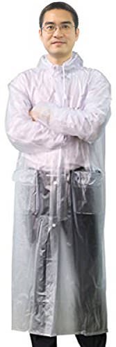 devil Men's Transparent Overcoat|Raincoat-picture-42
