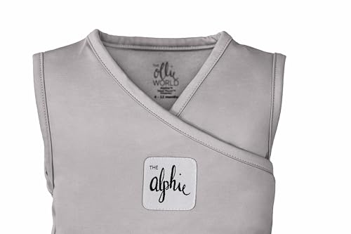 Image of The Ollie World Alphie Sleep Pouch, Made from Custom Patented Moisture-Wicking Fabric, 2-Way Zipper, Sleep Wearable Blanket