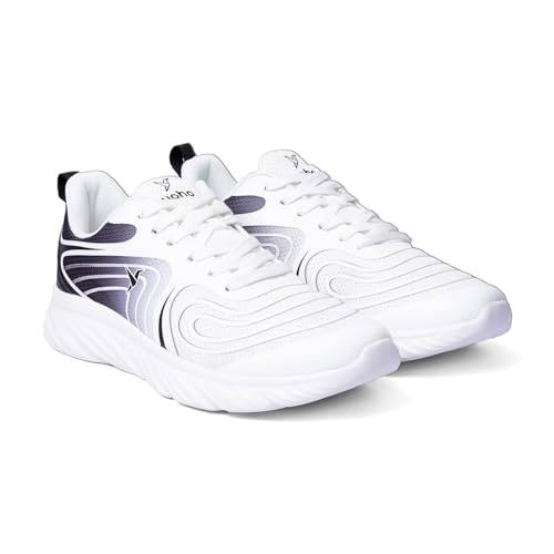 Image of YOHO RushHour Dynamiq Sports Shoes for Men |Cushioned Insole, Stylish, Casual & Sneakers for Gents | Lightweight, Anti-Skid Shoe for Gym, Walking, Running & Everyday Use-1835