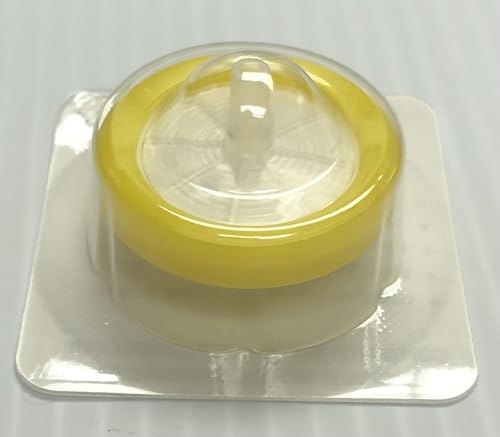 Image of Syringe Filter Sterile, MCE 0.45μm 30mm Yellow (30 /PK)