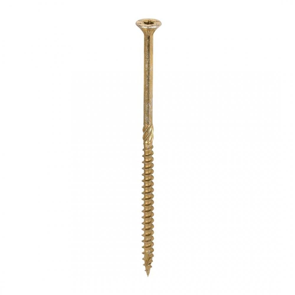 Timco - C2 Clamp-Fix Multi-Purpose Premium Screws - TX - Double Countersunk - Yellow (Size 6.0 x 130-100 Pieces)