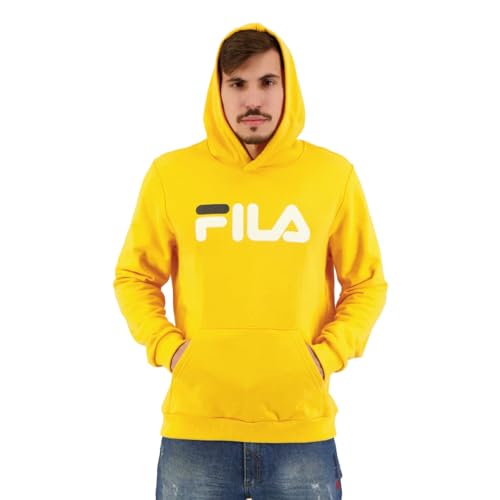 Moletom Fila Hoody Letter Amarelo