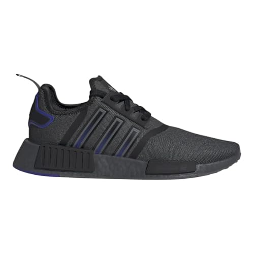 adidas Mens NMD_R1 Lace Up Sneakers Shoes Casual - Black