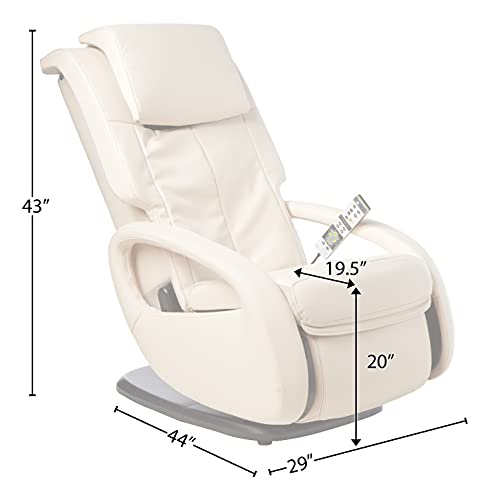 Human Touch WholeBody 7.1 Living Room Recliner Massage Chair - Full Body Professional Grade Personal Massage - Relaxation w Heat for Targeted Stress + Muscle Pain Relief with Foot Calf - Bone - Image 3