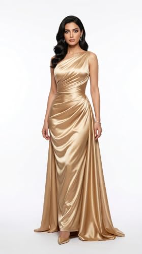 Image of Silk Satin Fabric for Tops, Frocks, Gowns, Blouses, Patiyala, Palazzo