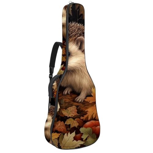 Housse de guitare étanche anti-choc 42 pouces avec rembourrage éponge et poches