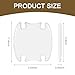 Prywog 8 PCS Car Door Handle Protector, Anti-Scratch Protection Pad, Universal Transparent Bowl Sticker for Most Cars