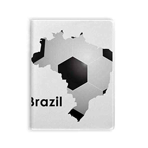 Cahier Brésil football en gomme souple pour noter vos tactiques