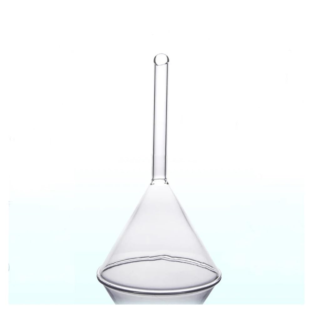 Attrezzature e forniture di laboratorio Imbuto triangolare in vetro Diametro 40mm a 150mm Strumenti di filtrazione da laboratorio