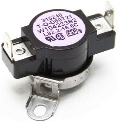 Miniatura 4 de Termostato de límite alto W10423382 compatible con secadora Whirlpool 3403140 AH3507962 EA3507962 PS3507962