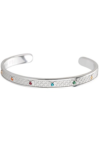 Bracelet jonc Decem TUUM argent 925 mixte M pour sublimer vos tenues du quotidien