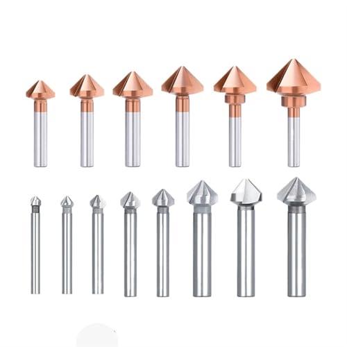 Fraise à chanfreiner 90° HSS 6542 de 40mm pour perçage précis du bois et métal