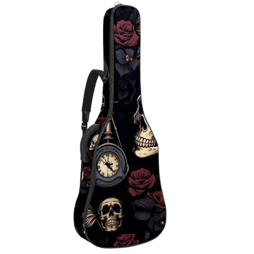 Sac pour guitare contre chocs et pluie avec poches de rangement