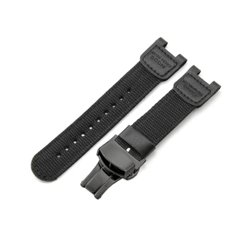 24 x 12mm�t���L�V�u���i�C�����L�����o�X�ϖ��Ճx���g�ɓK������Casio GW-3500 B/3000 2500 B/2000(Black-BK-B1)