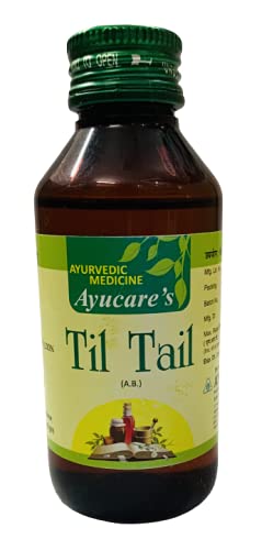 AYUCARE PHARMACEUTICALS Til Tail | Sesame Oil | Pack Of 4 | Each Of 100Ml-image-47