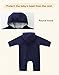 JingleBaBa Unisex Baby Snowsuit Winter Outfits Toddler One Piece Fashion Bodysuit Infant Coat Jumpsuit 0-3 Months