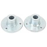 BildeeMait 17 millimetri 17T 3-Stud ruota posteriore per mozzo albero coppia Quad per bici, go kart 5 pollici per veicoli pneumatici