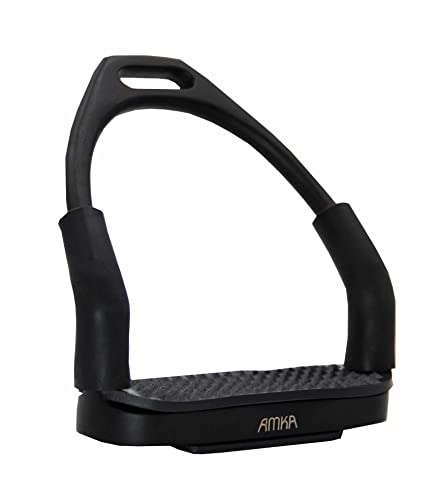 Étrier de sécurité articulé AMKA noir évite de bloquer le pied