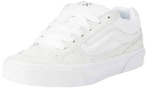 Vans Caldrone, Zapatillas Mujer, Suede/Mesh White, 37 EU