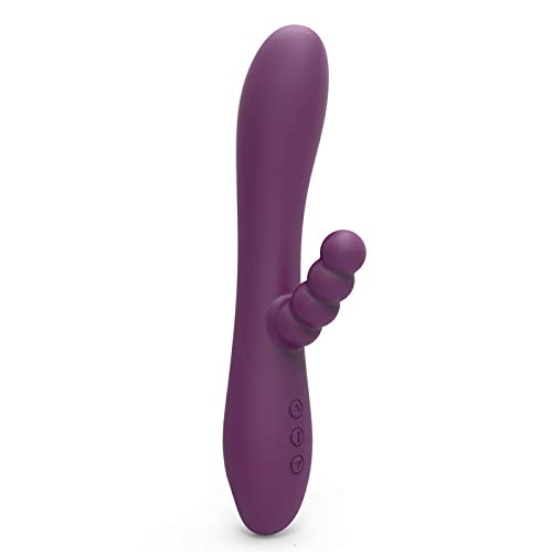 Vibrador com estimulador clitoriano 12 vibrações - Lovetoys