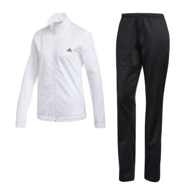 Agasalho Adidas Ess Feminino (Branco-Preto)