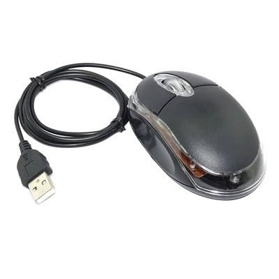 BSVR Wired Mouse Sleek Design, USB Connectivity with RGB Lighting - | 1000 DPI Optical Sensor | Plug and Play | Compatible with PC and Laptop_M45-picture-23