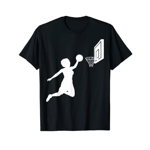 Baloncesto Girl Slam Dunk regalo para amantes del baloncesto Camiseta