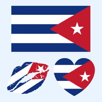 Opiniones de Cuba Tattoo los 5 mejores. 44 Y&C TENCOB Tatuajes De La Bandera Cubana, 25 Hojas De Pegatinas Temporales Para Tatuajes Faciales Con La Bandera De Cuba, 75 Piezas De Tatuajes De La Bandera Nacional A Prueba De...