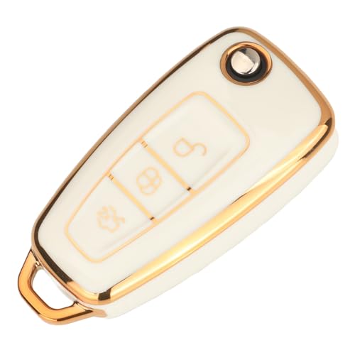 Housse en TPU clé Ford Fiesta Kuga Focus MK3 3 boutons boîtier