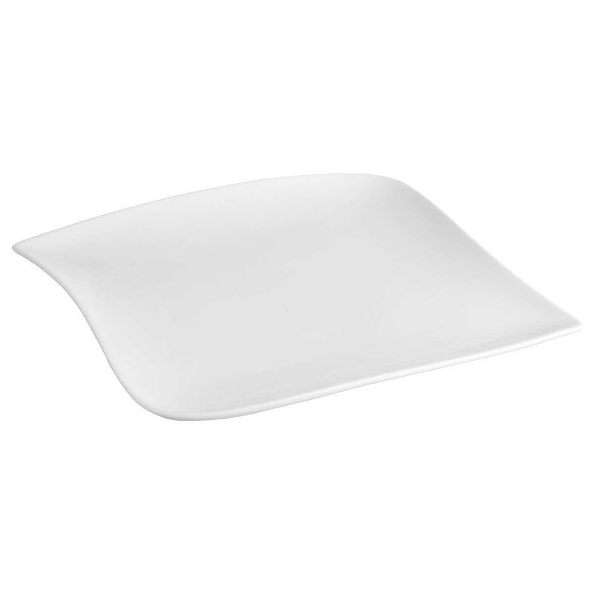 Secret de Gourmet - 6er-set viereckiger flacher teller welle 26x26cm