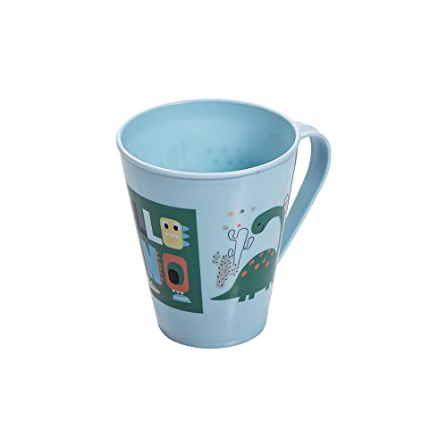 Caneca 360 Ml Oliver Plasútil Azul No Voltagev