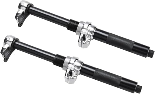 FreeTec Federspanner Set 3tlg | Profi Werkzeug für KFZ Federn | Tuning & Tieferlegung | Spanner für Stossdämpfer | 1,2T (1200kg) Belastbarkeit (Rot)