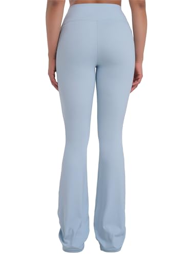 Sunzel Women Mini Flare Leggings with Pockets Breathable Bootcut Yoga Pants — view 5
