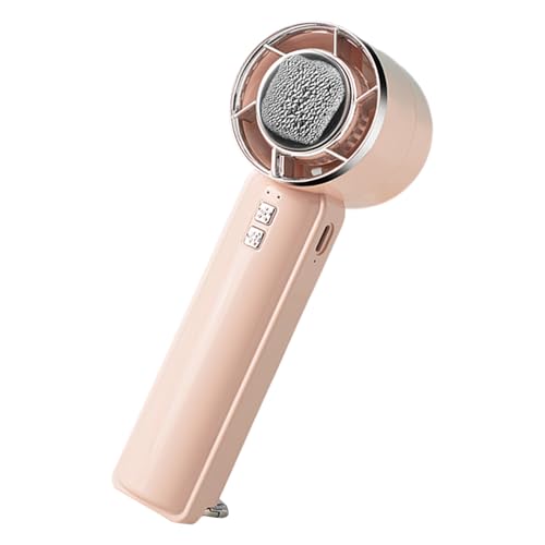 Genérico Ventilador Personal Portátil - Ventilador Personal Recargable | 2000mAh Potente Y Silencioso Con 5 Velocidades Para Festivales, Viajes, Camping, Exteriores, Hogar Y Conciertos