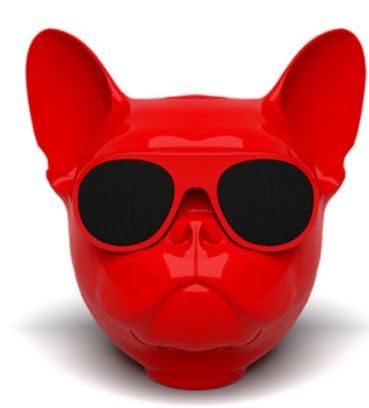 THE PERFECT IMPRESSIONS FACTORY - TPIFBluetooth Speakers - Bulldog (Red)