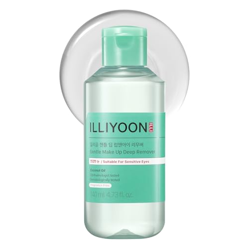 Illiyoon Gentle Deep Eye Makeup Remover | for Waterproof Mascara, Lipstick, Eyeliner, Non-Greasy...